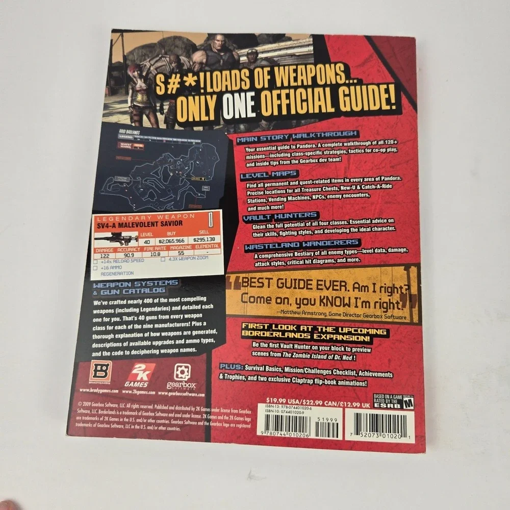 Borderlands Signature Series Strategy Guide (Bradygames Signature Guides) - GOOD